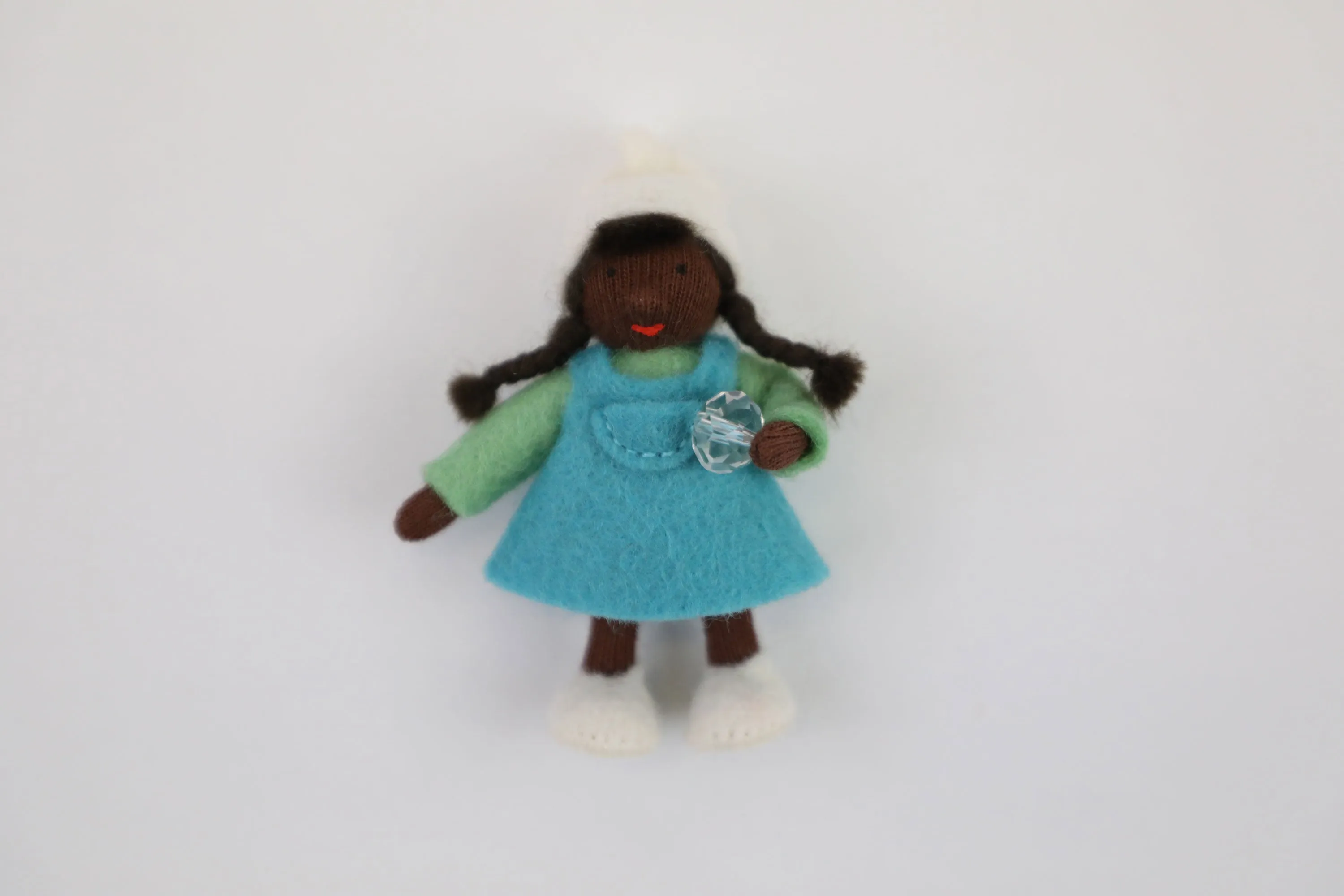 Ambrosius Dwarf Winter Girl with Crystal