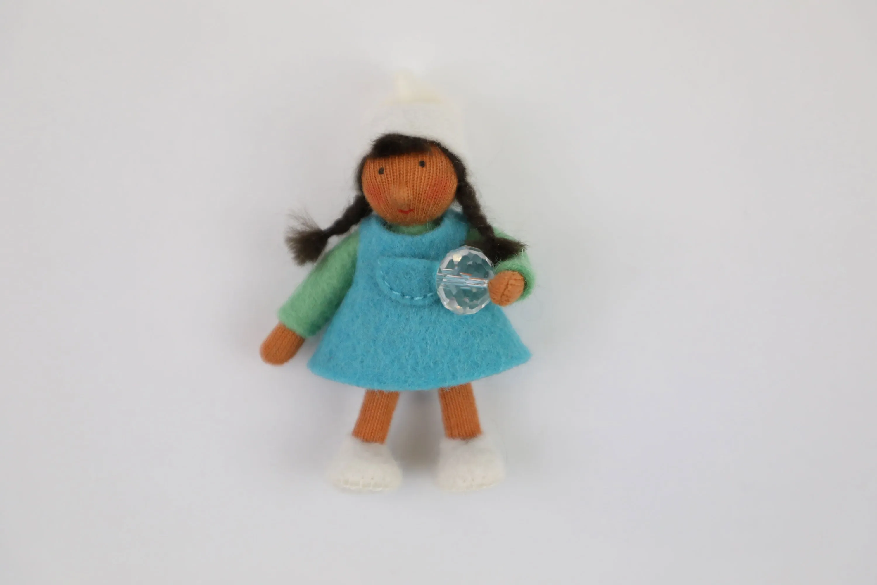 Ambrosius Dwarf Winter Girl with Crystal