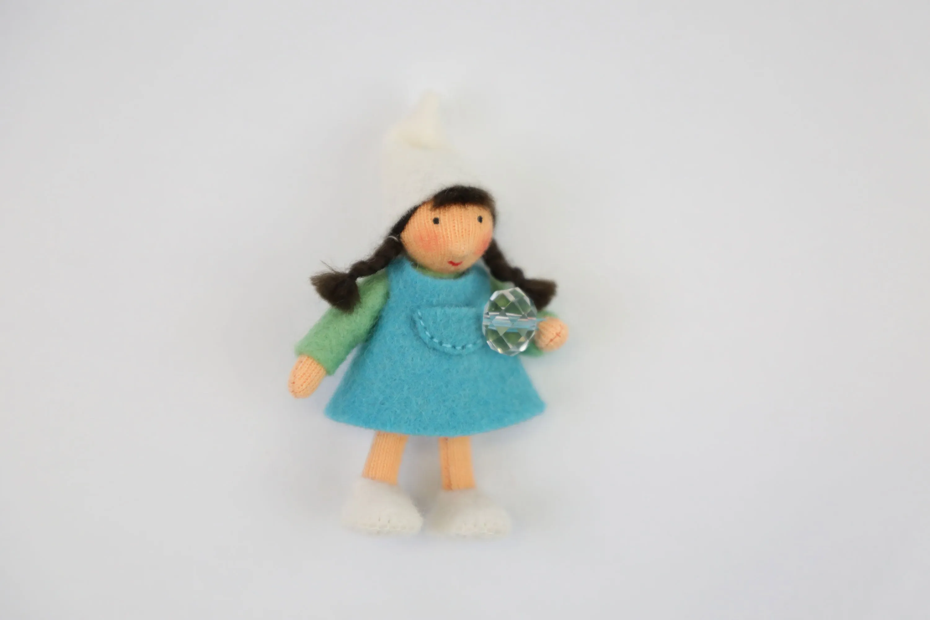 Ambrosius Dwarf Winter Girl with Crystal