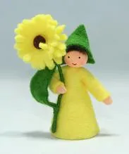 Ambrosius Yellow Calendula Fairy Doll