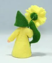 Ambrosius Yellow Calendula Fairy Doll
