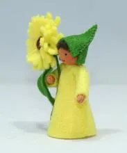 Ambrosius Yellow Calendula Fairy Doll
