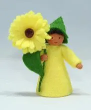 Ambrosius Yellow Calendula Fairy Doll