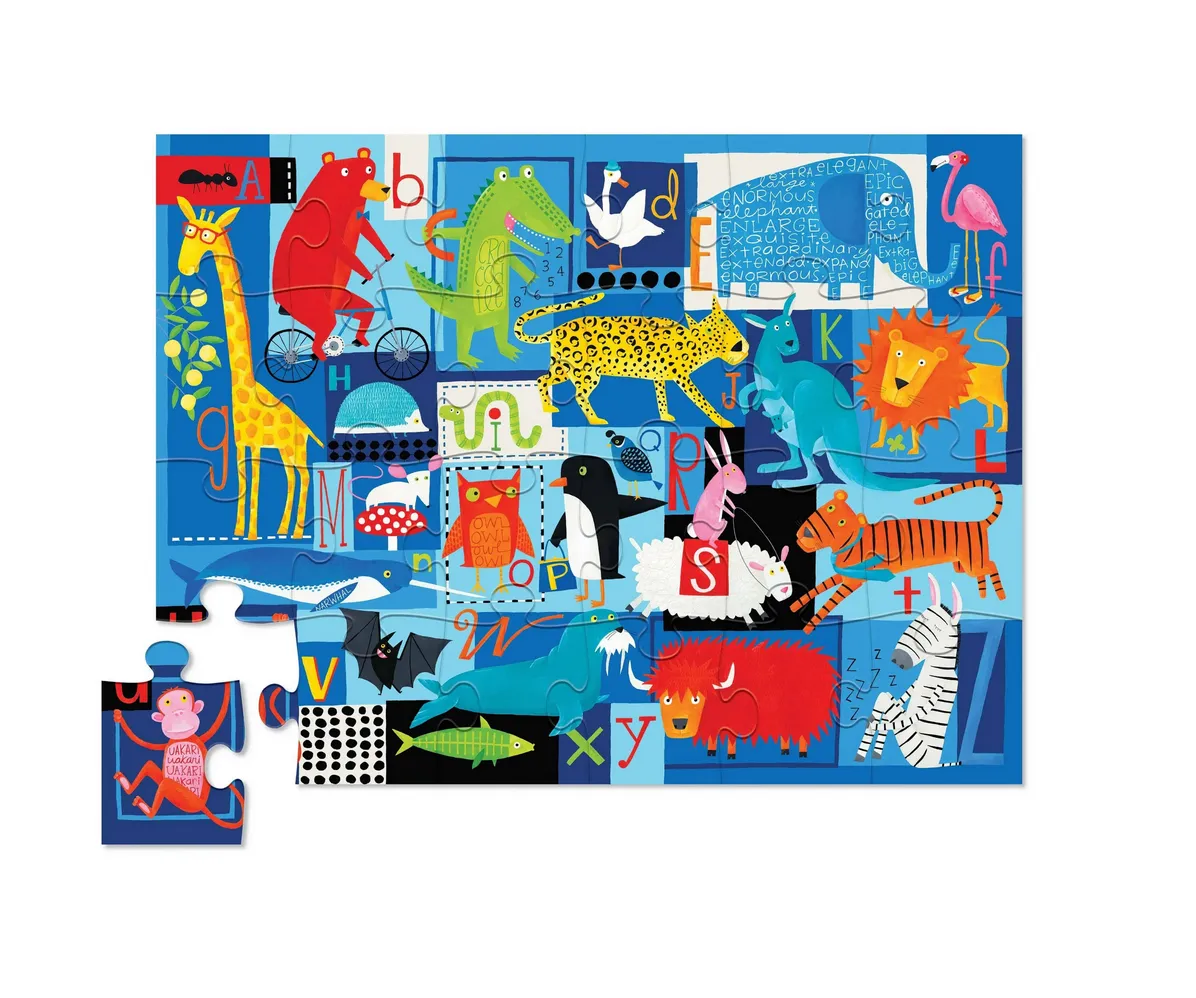 Animal ABC 24 Piece Puzzle