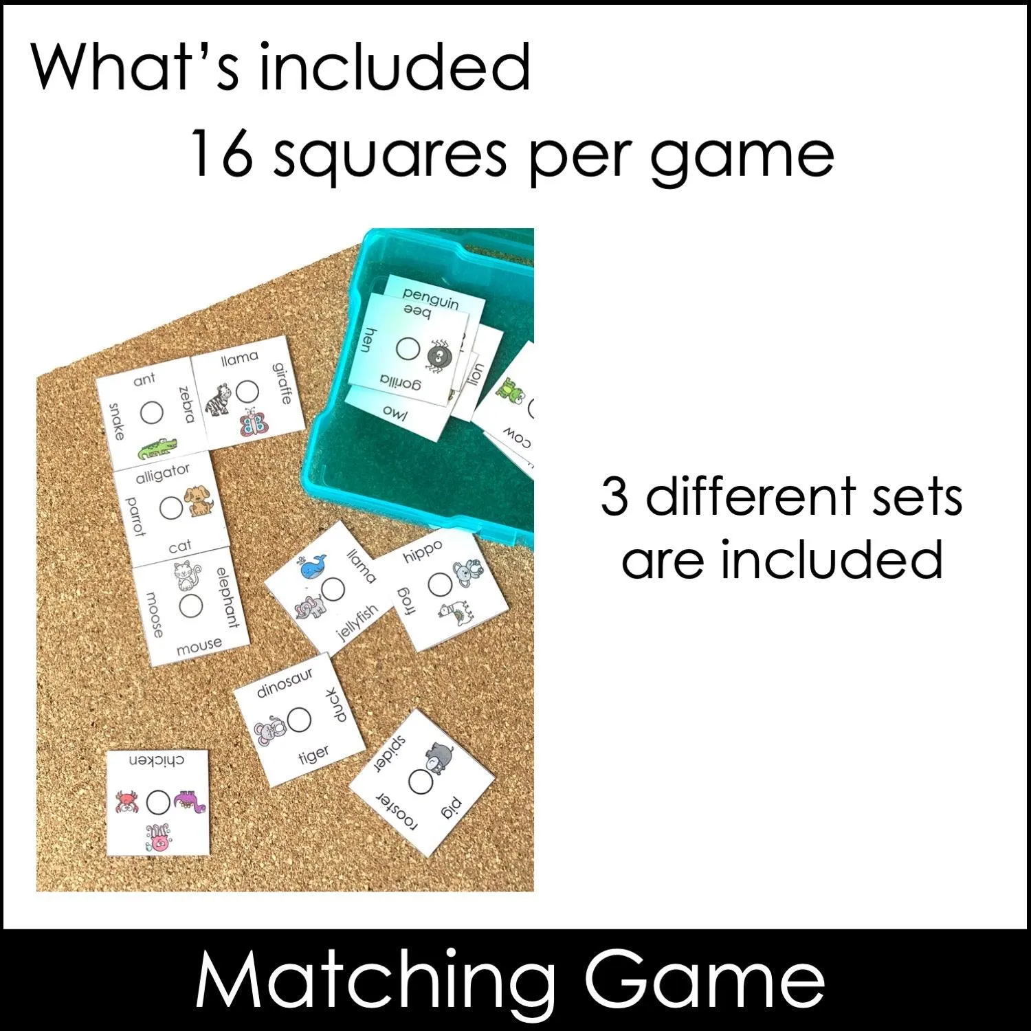 Animal Domino Puzzles