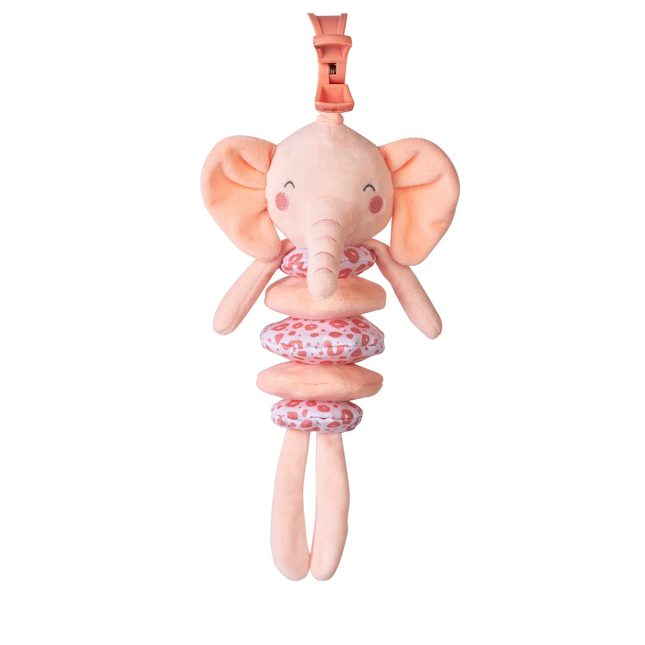 Attachable Spring Rattle - Elephant