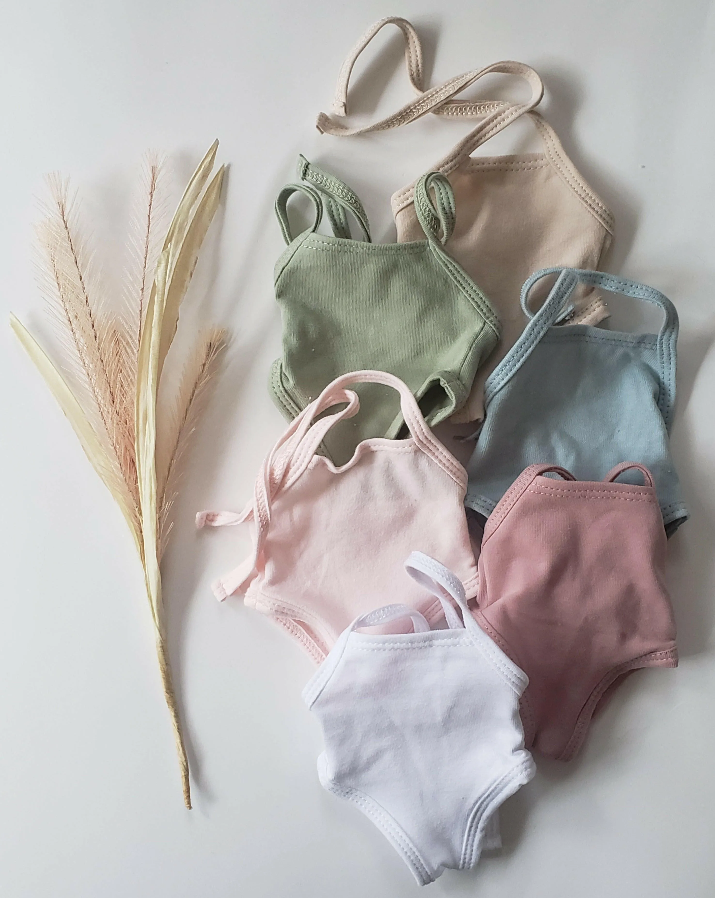 Baby Doll Clothing Bodysuit for Minikane or Miniland Dolls
