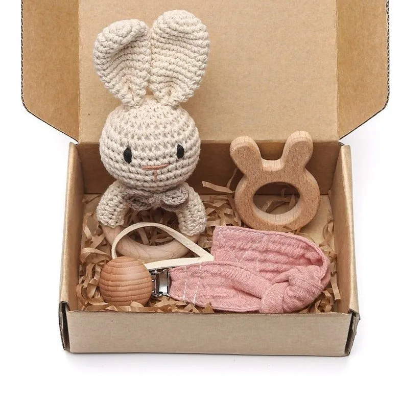 Baby's 1st Crochet Rattle Gift Set