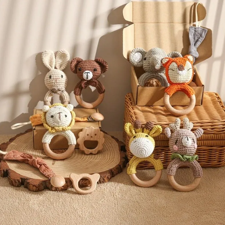 Baby's 1st Crochet Rattle Gift Set