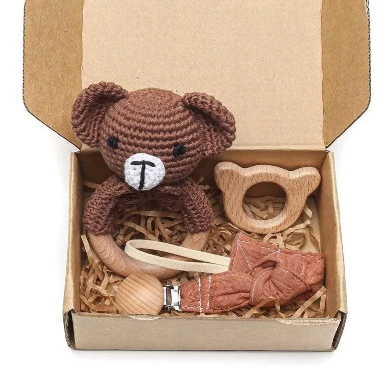 Baby's 1st Crochet Rattle Gift Set