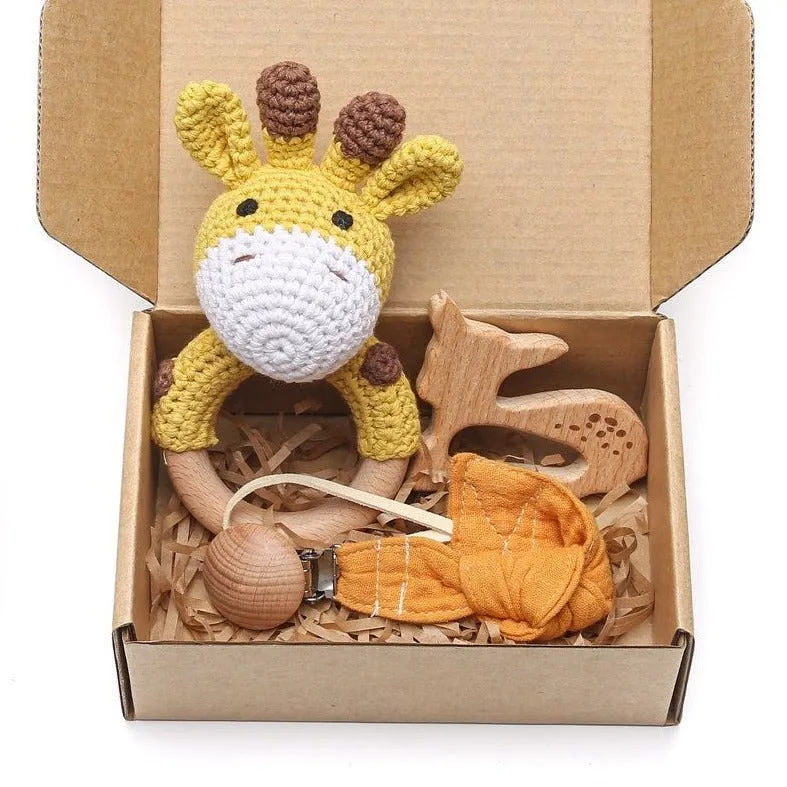 Baby's 1st Crochet Rattle Gift Set