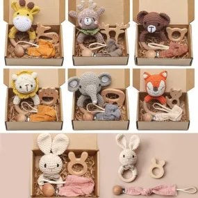 Baby's 1st Crochet Rattle Gift Set