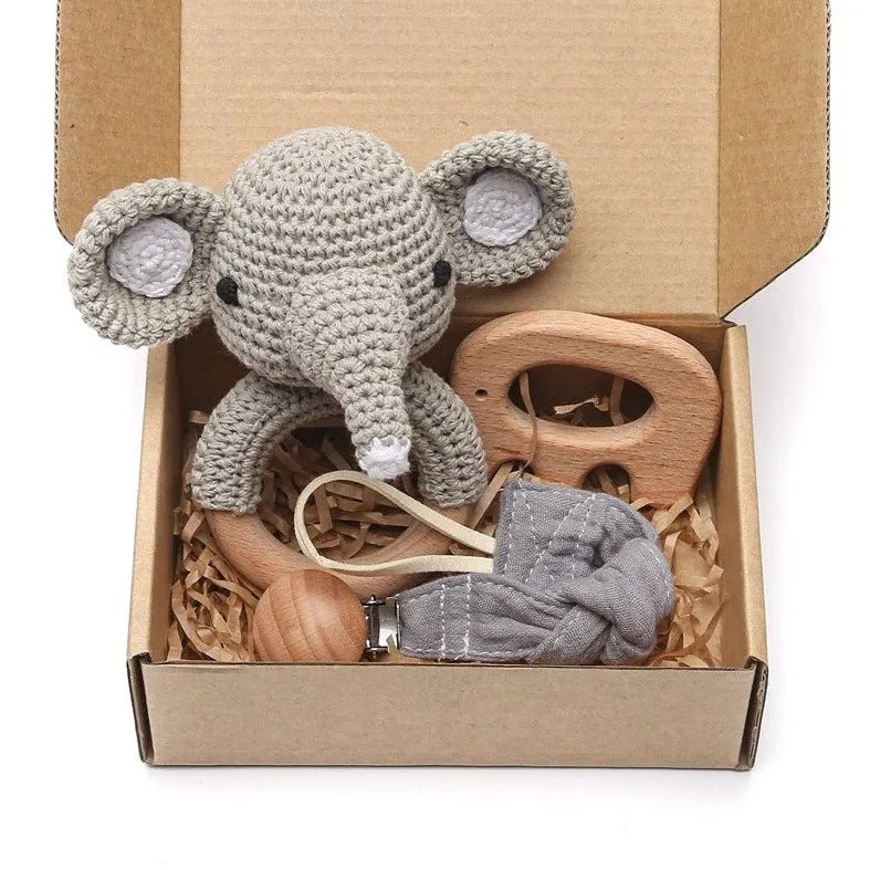 Baby's 1st Crochet Rattle Gift Set