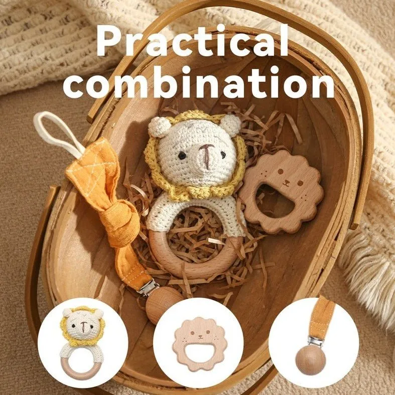 Baby's 1st Crochet Rattle Gift Set