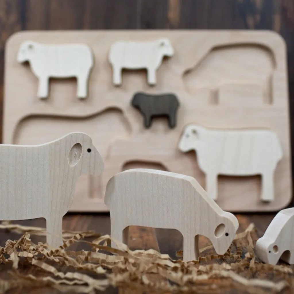 Bajo Beeest Wooden Sheep Sorter