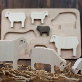 Bajo Beeest Wooden Sheep Sorter