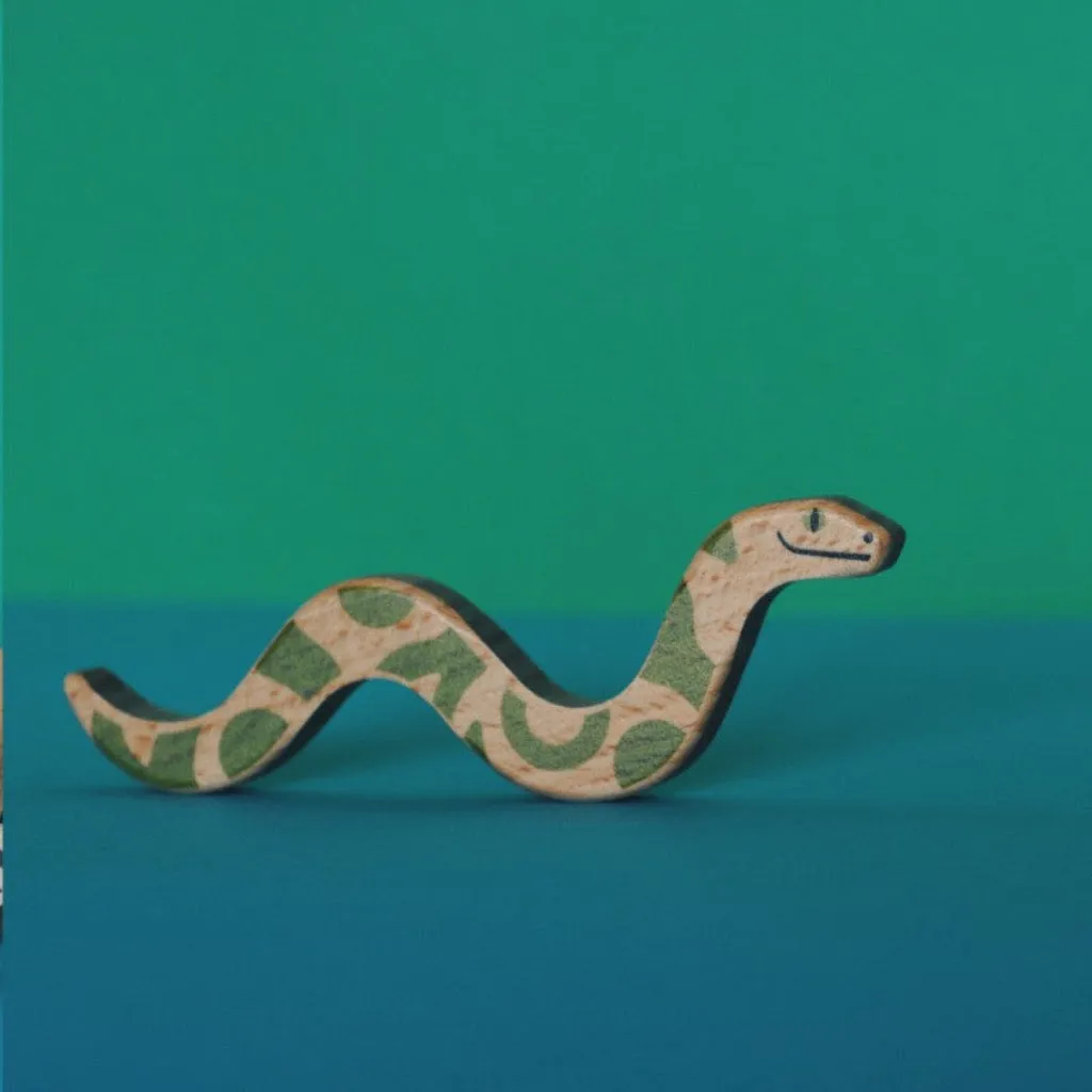 Bajo Wild Animals Wooden Figurines Set.