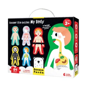Banana Panda Suuper Size My Body Puzzle - Interactive Human Anatomy Game