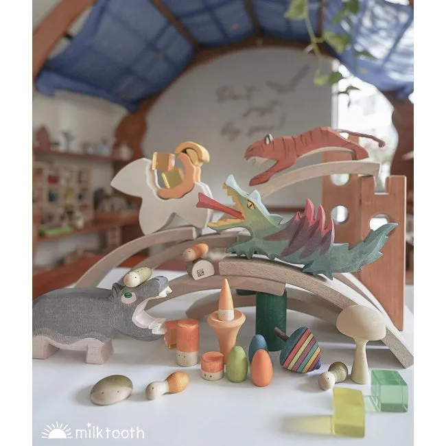 Bauspiel | Castle Building Block Set 16 Pieces