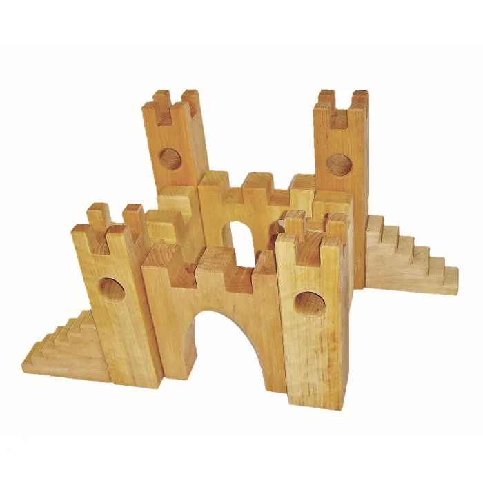 Bauspiel | Castle Building Block Set 16 Pieces