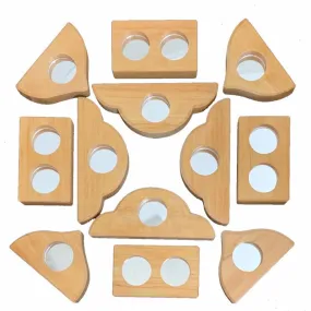 Bauspiel | Mirror Blocks | 12 Blocks