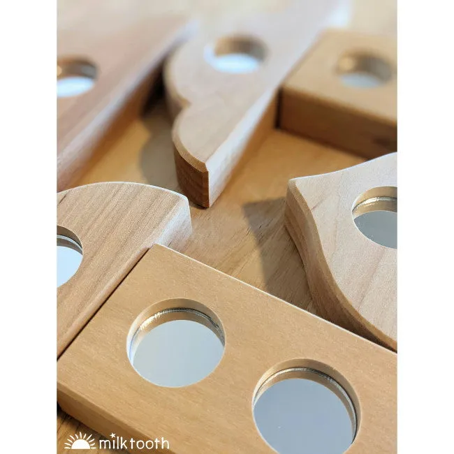 Bauspiel | Mirror Blocks | 12 Blocks