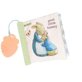 Beatrix Potter Peter Rabbit Good Little Bunny Soft Activity Book Toy and Teether