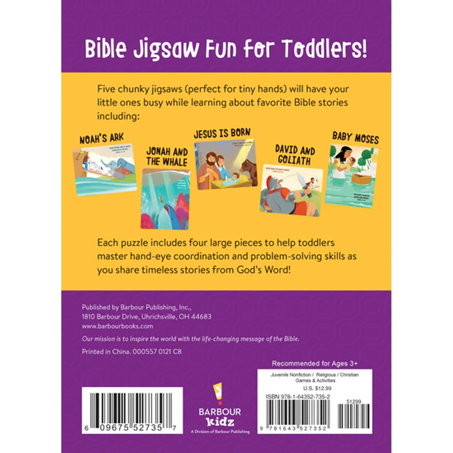 Bible Story Puzzle Play 9781643527352