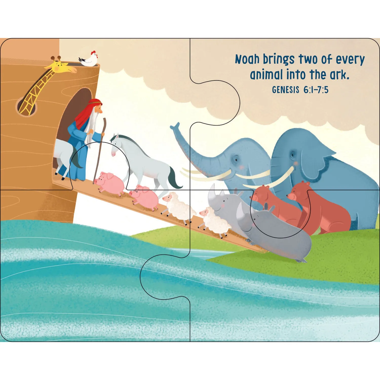 Bible Story Puzzle Play 9781643527352