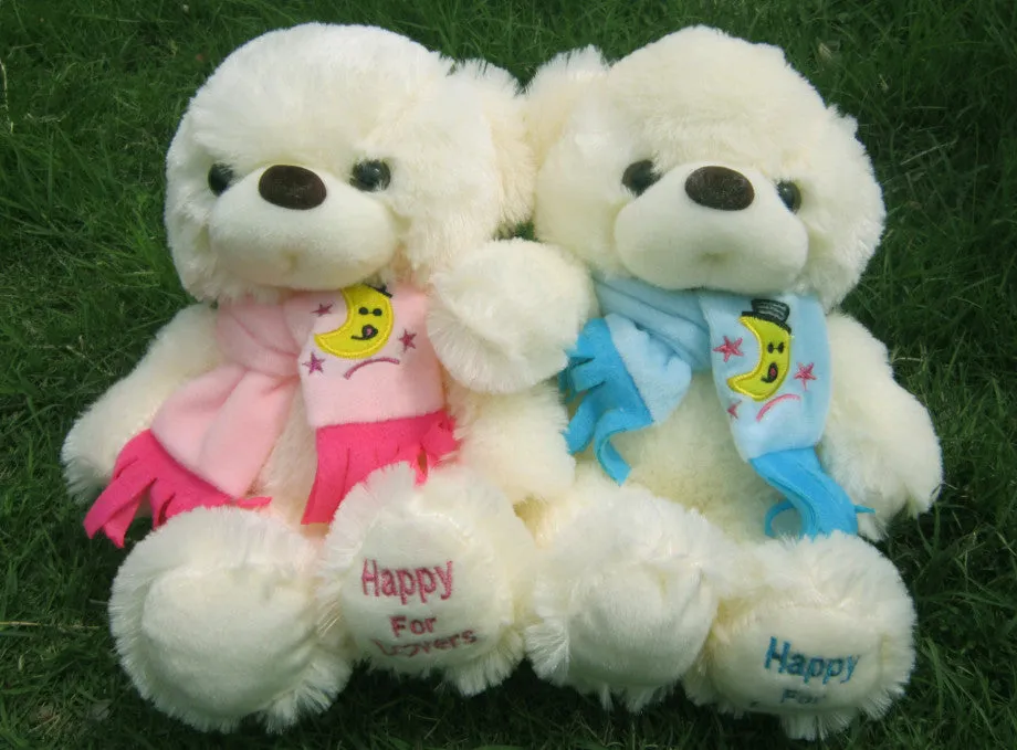 Birthday Valentines Gift Scarf Baby Bear Wedding Plush Toy High Quality Teddy Bear Doll