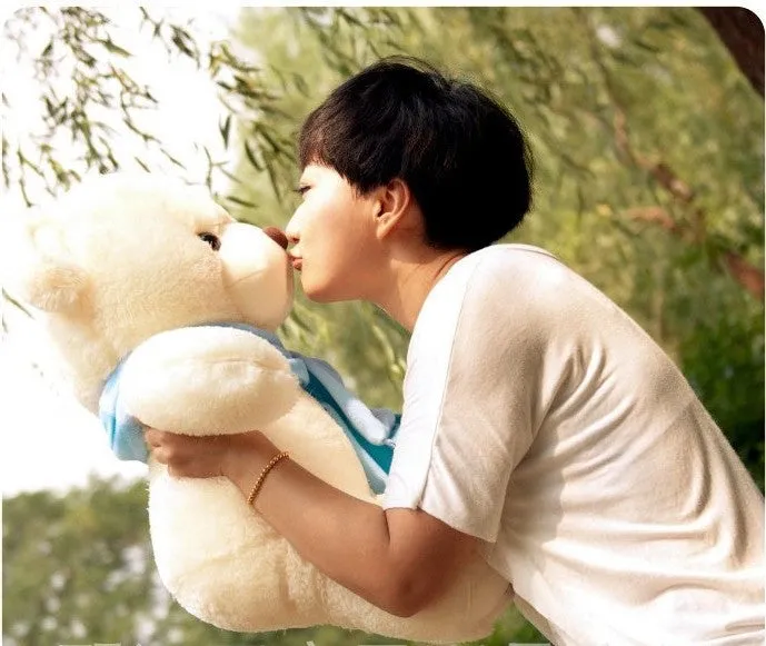 Birthday Valentines Gift Scarf Baby Bear Wedding Plush Toy High Quality Teddy Bear Doll