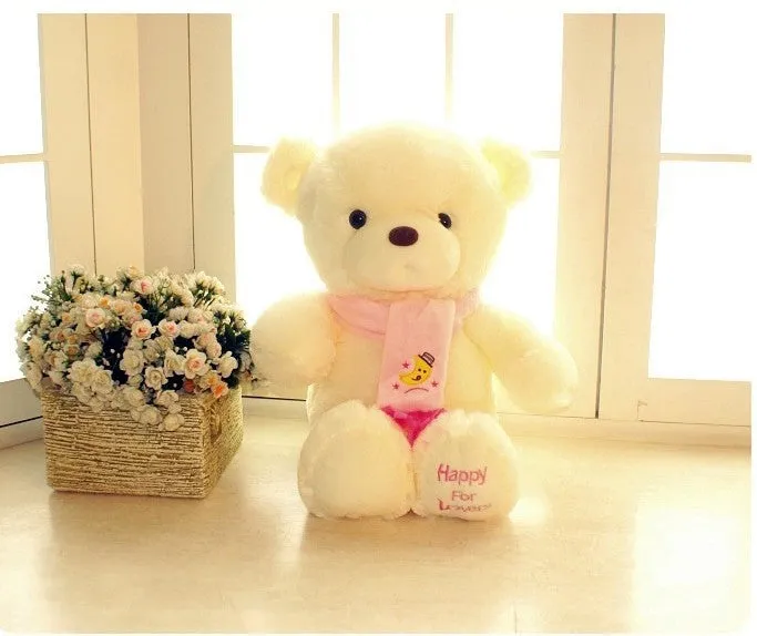 Birthday Valentines Gift Scarf Baby Bear Wedding Plush Toy High Quality Teddy Bear Doll