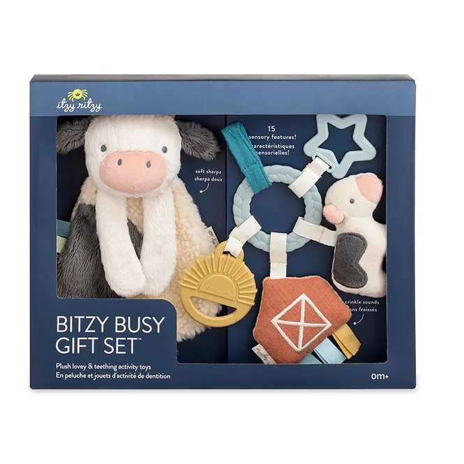 Bitzy Busy Gift Set-Cow and Barn
