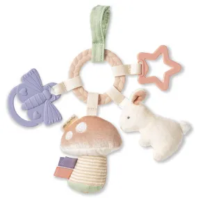 Bitzy Busy Ring™ Teething Activity Toy - Bunny