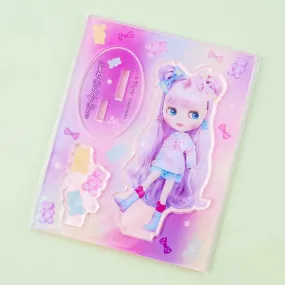 Blythe Acrylic Stage - Sweet Bubbly Bear
