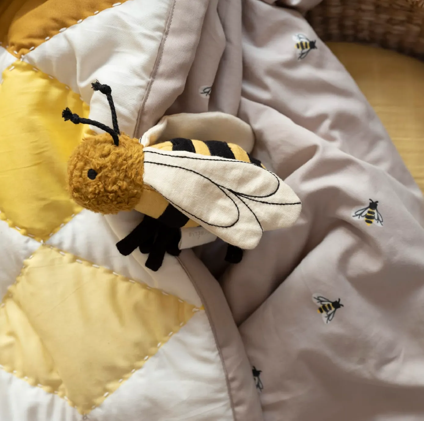 Bolette Bee Rattle Toy