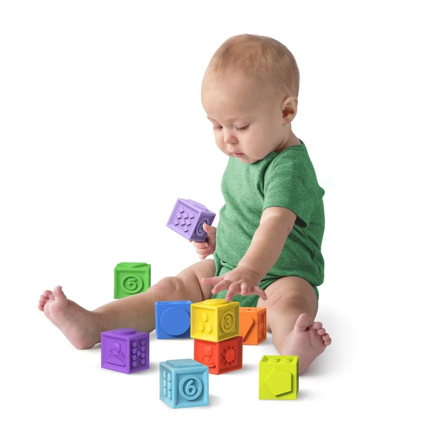 Bright Starts KaledioCubes™ 9 Stack & Squeeze Blocks