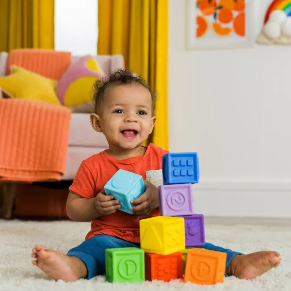 Bright Starts: KaleidoCubes 9 Stack & Squeeze Blocks