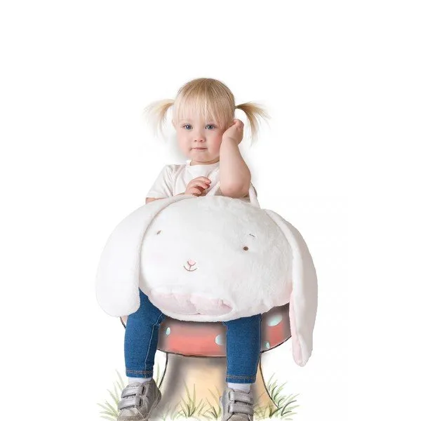 Bunnies by the Bay Blossom Bunny 3 in 1 Play Mat, Tummy Time and Pillow