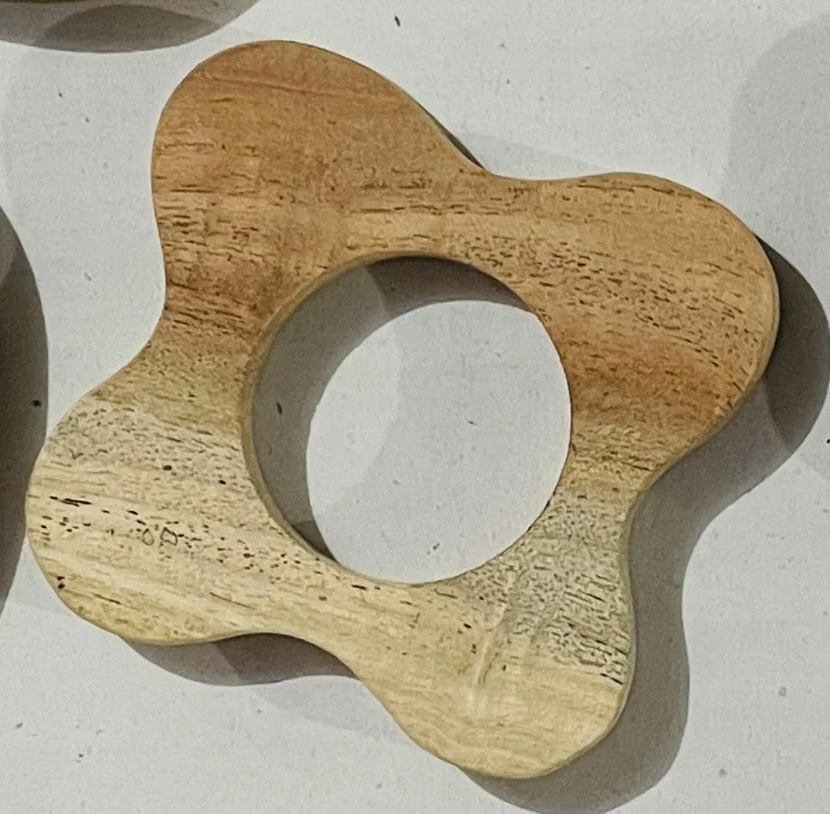 Buy Wooden Teethers Baby Engaging Toy | Natural Toys