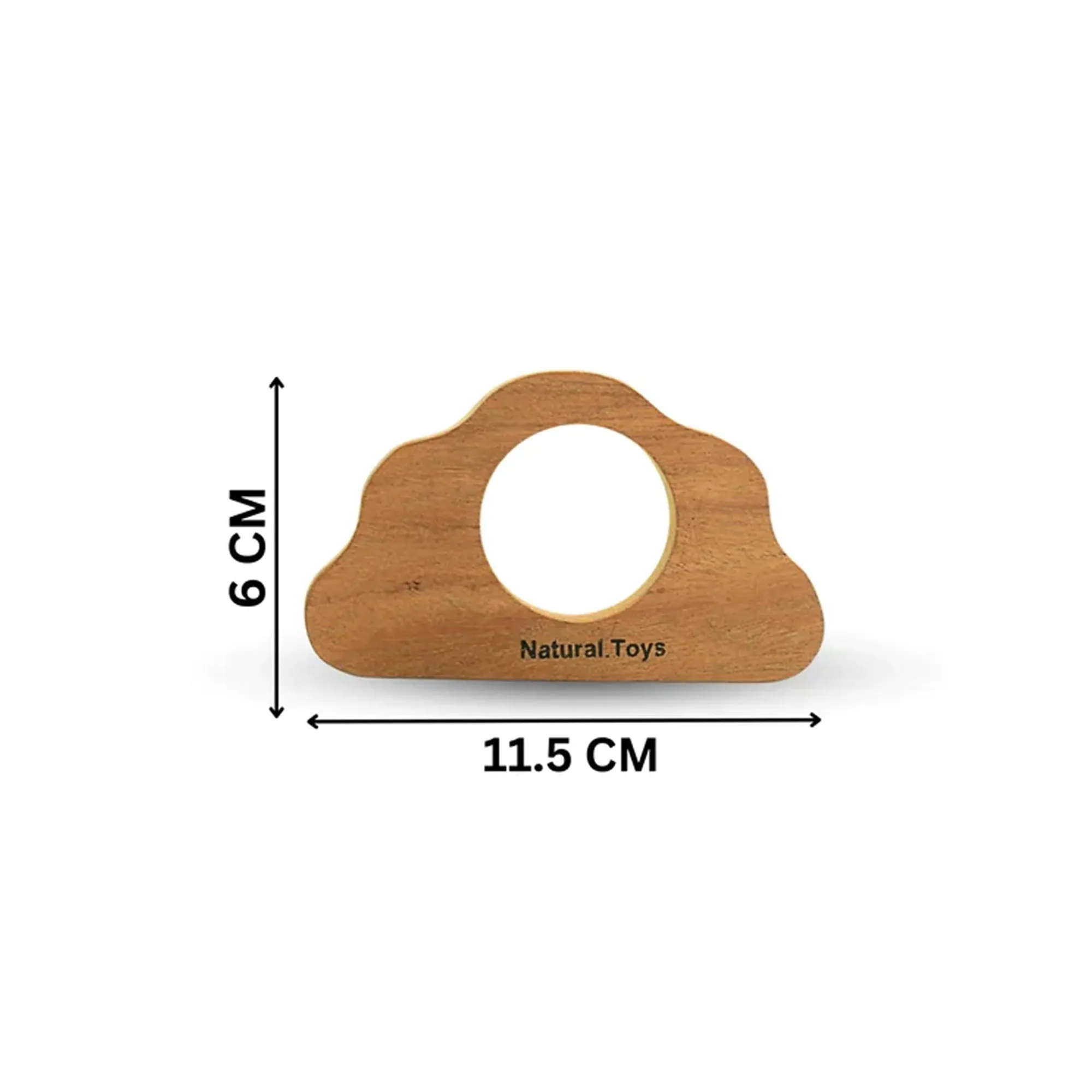 Buy Wooden Teethers Baby Engaging Toy | Natural Toys
