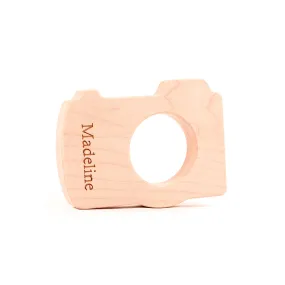 Camera Wood Teether