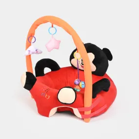 Cartoon Baby Floor Seat/Support Sofa Seat 6M  |  544-Red