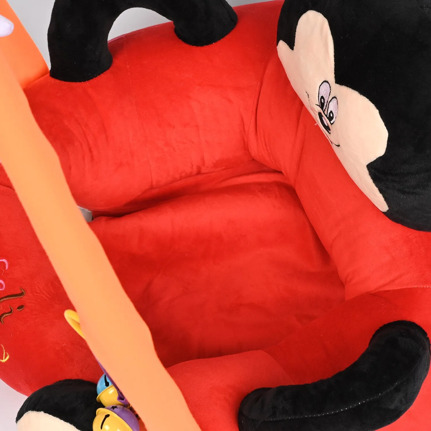 Cartoon Baby Floor Seat/Support Sofa Seat 6M  |  544-Red