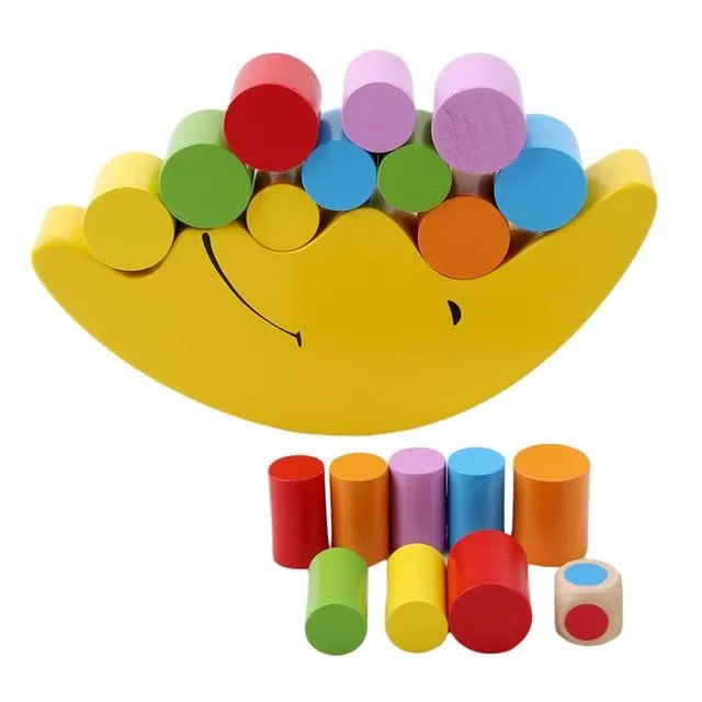 Colorful Moon Balancing Toy