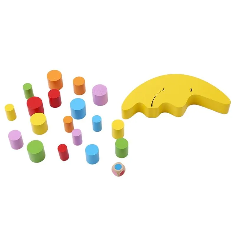 Colorful Moon Balancing Toy