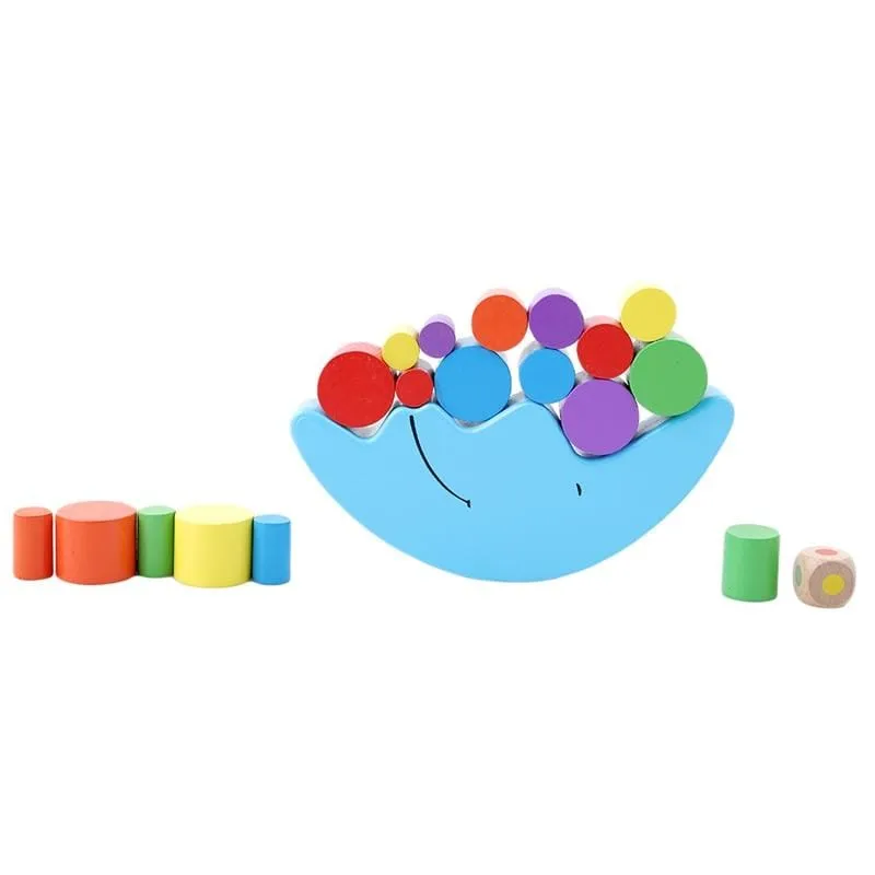 Colorful Moon Balancing Toy