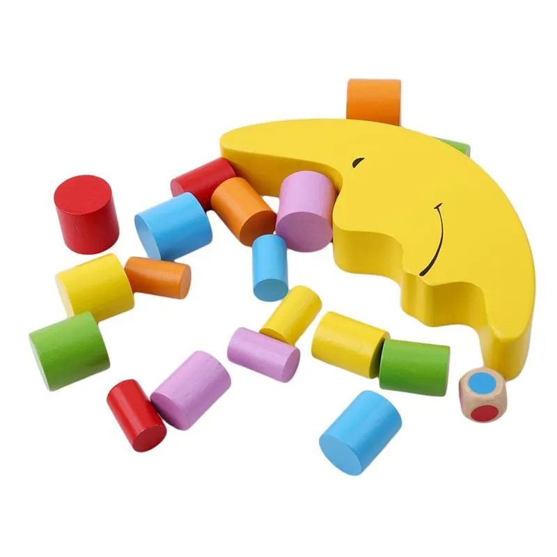 Colorful Moon Balancing Toy
