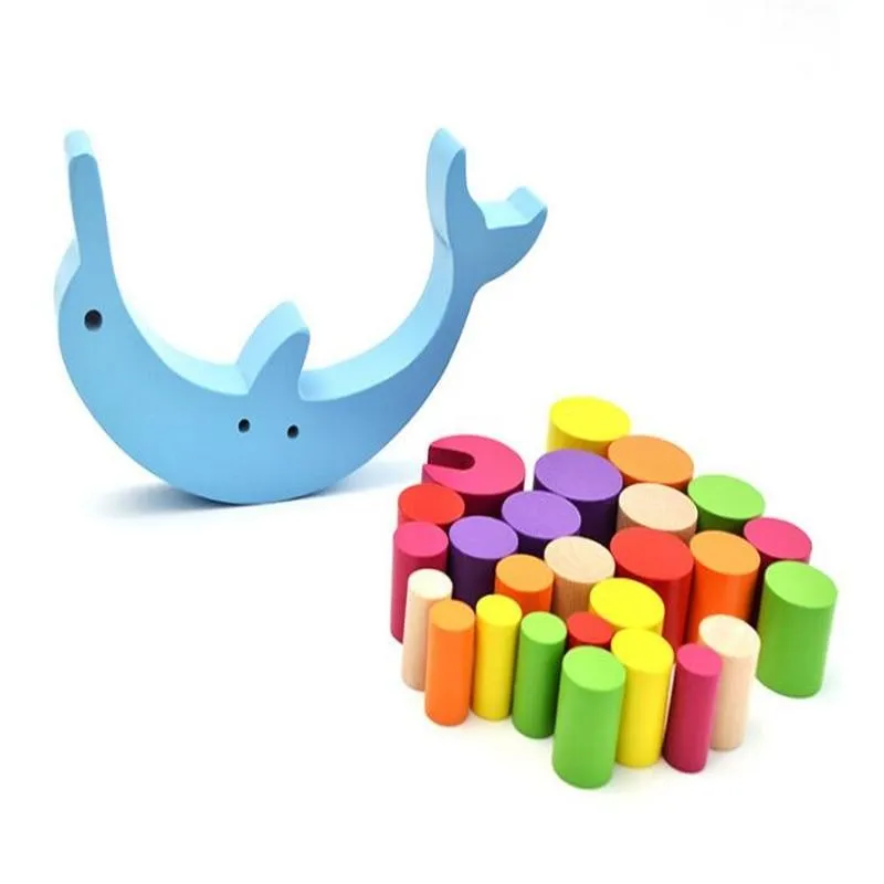 Colorful Moon Balancing Toy