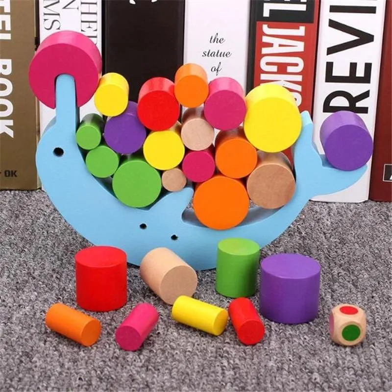 Colorful Moon Balancing Toy